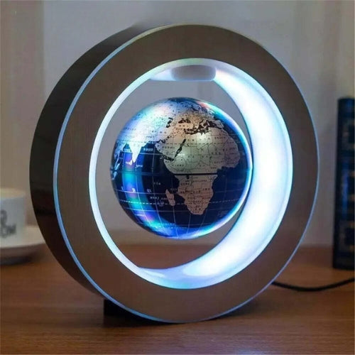 Levitating Lamp Magnetic Levitation Globe LED World Scenery Bedside Lamp Novelty Ball Light Home Decoration Learning Model Tool